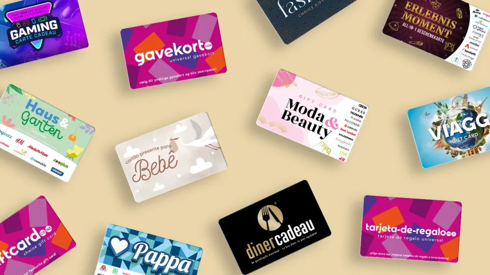 Internationale gavekort